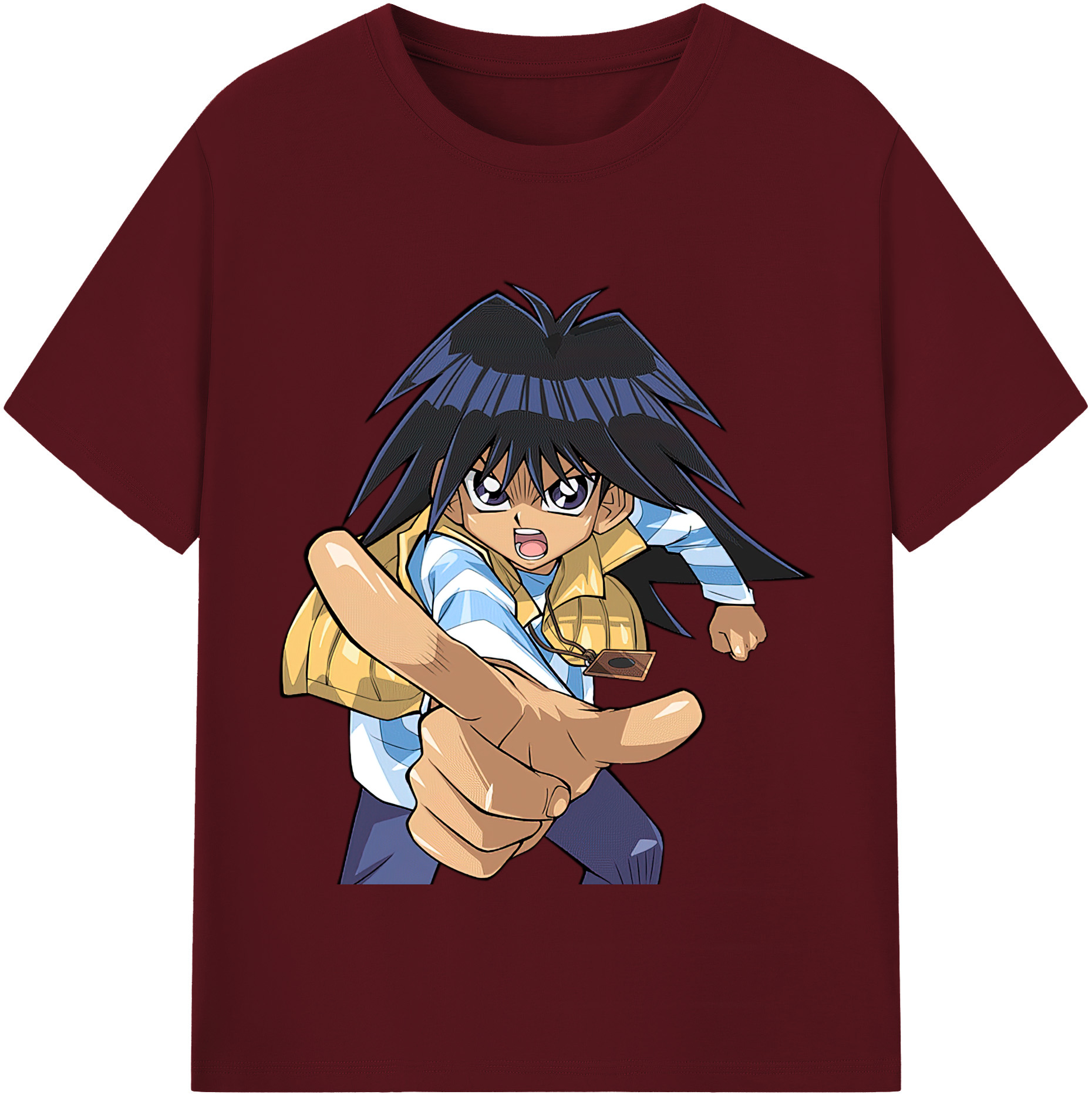 （画像用） 遊☆戯☆王 Yu-Gi-Oh! 綿100％半袖Tシャツ（フロントプリント）